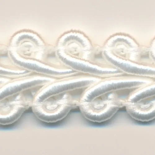 Trimming Braid #01 White