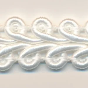 Trimming Braid #01 White