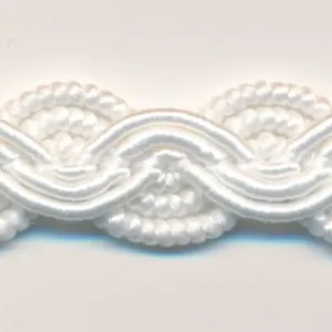 Trimming Braid #01 White