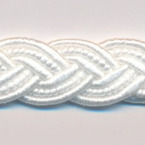Trimming Braid #01 White