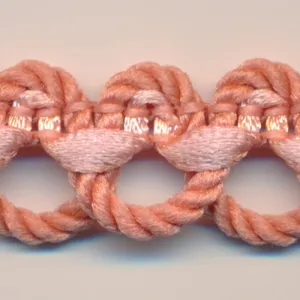 Twist Satin Braid #52 Apricot
