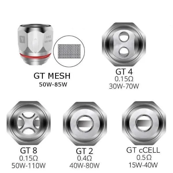 VAPORESSO - GT CORES FOR NRG TANKS