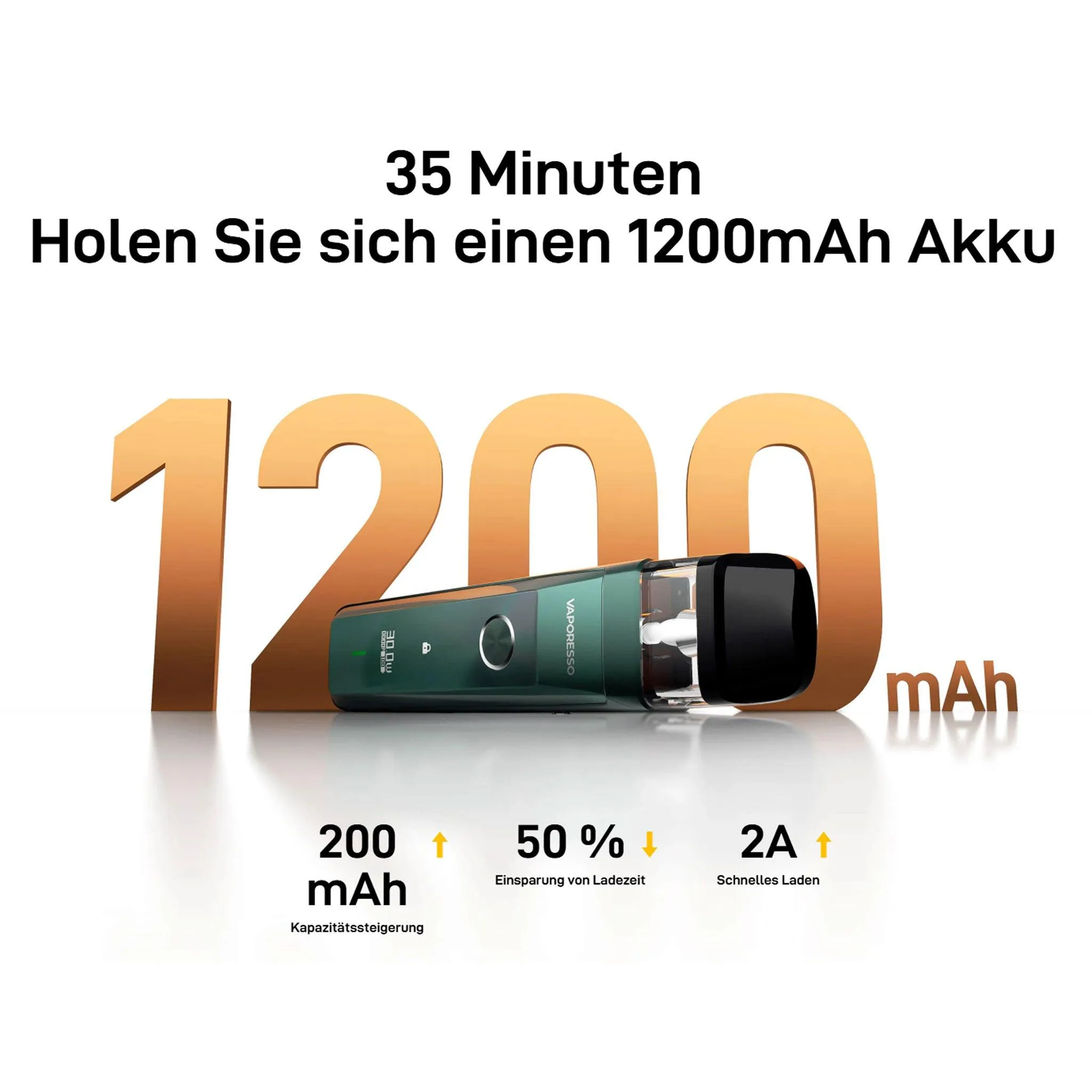 Vaporesso - XROS Pro Kit (3 ml) 1200 mAh E-Zigarette