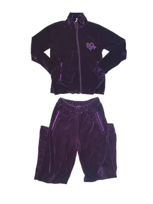 Velvet mcbling y2k sweat set