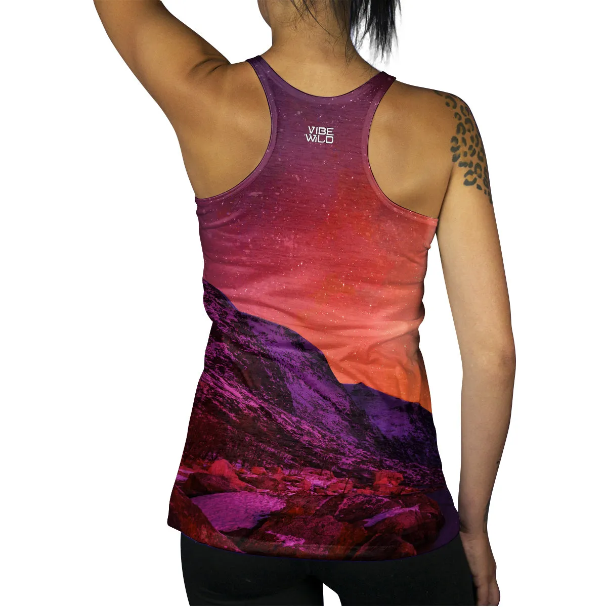 Velvet Snowcaps Racerback Tank