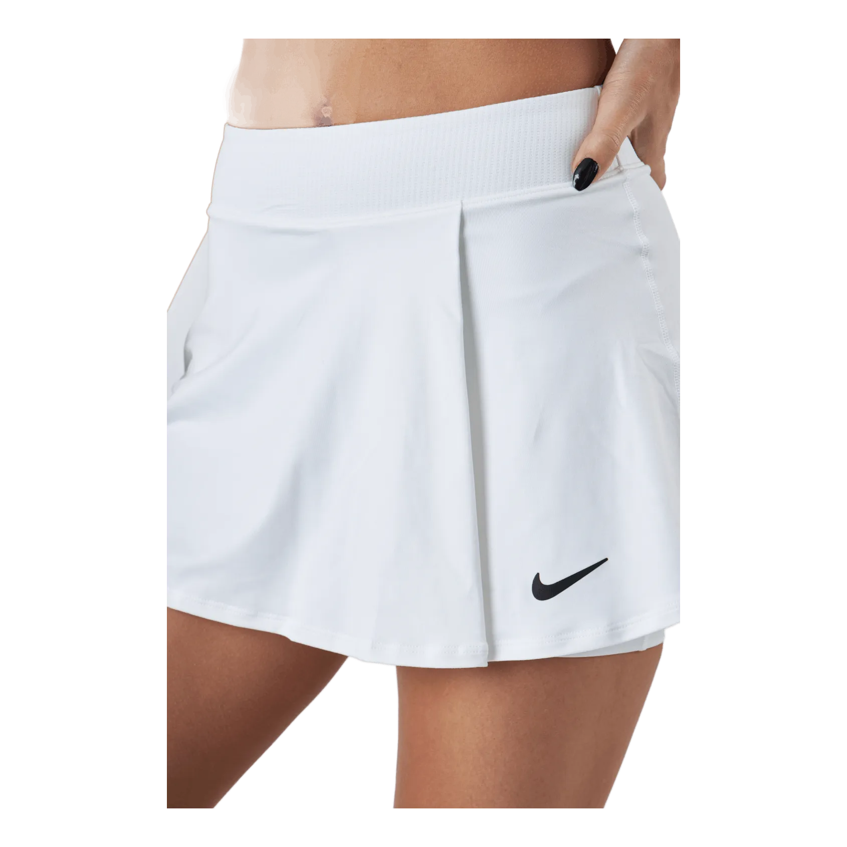 Victory Flouncy Skirt White/Black