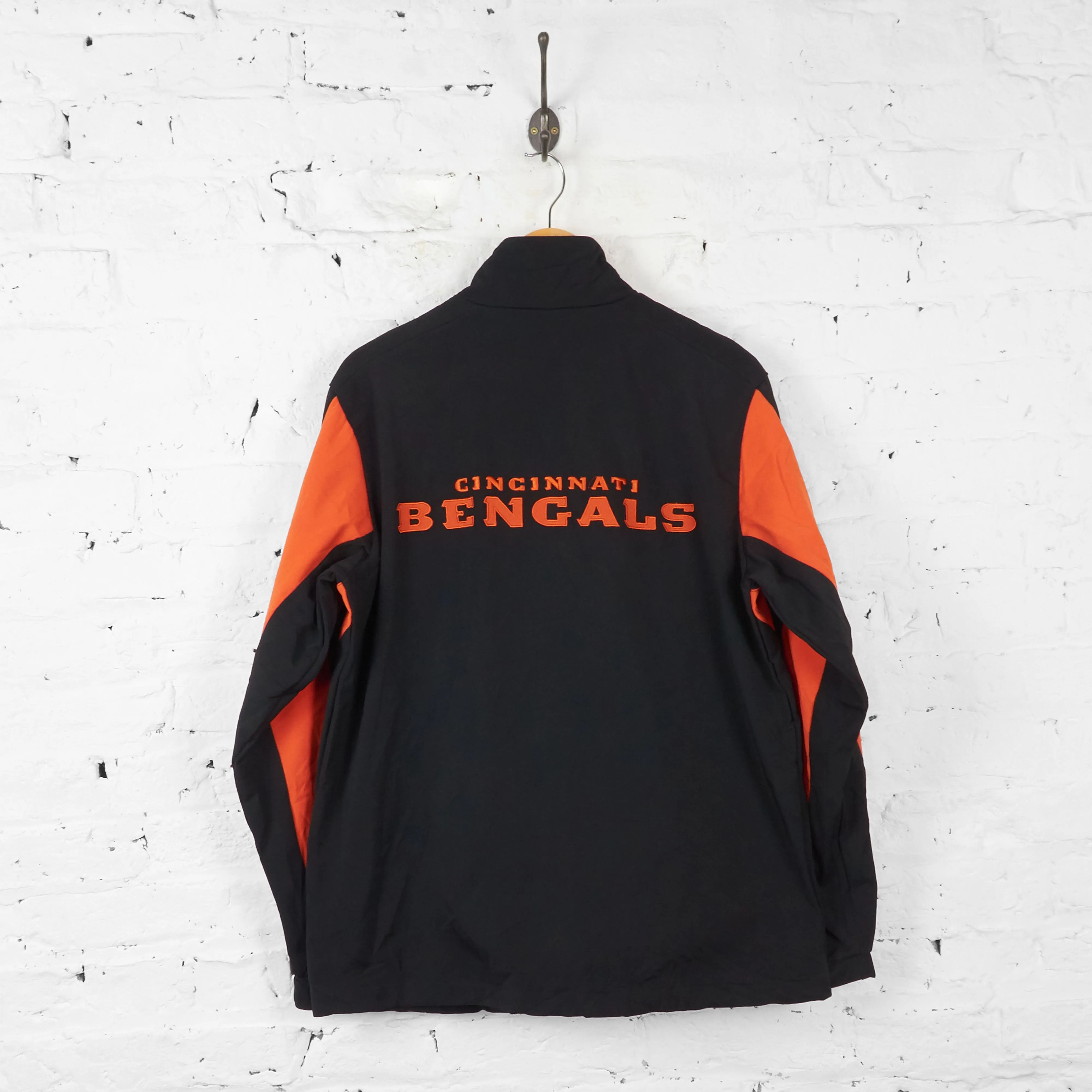 Vintage NFL Cincinatti Bengals Jacket - Black/Orange - M