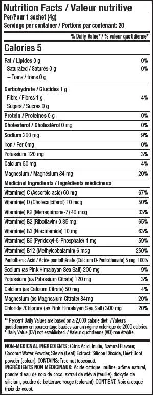 ViON  Hydration Mix, 20 Packets