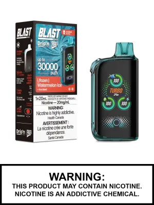 Watermelon Ice Dripn Blast 30K Disposable Vape