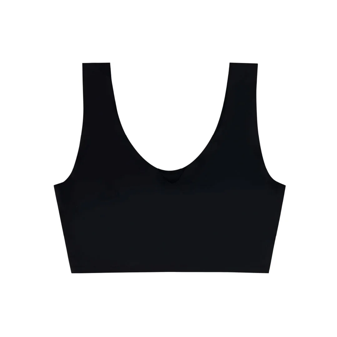 Wireless Sports Bras with Removable Pads and Extra Back Support - 2 Pack