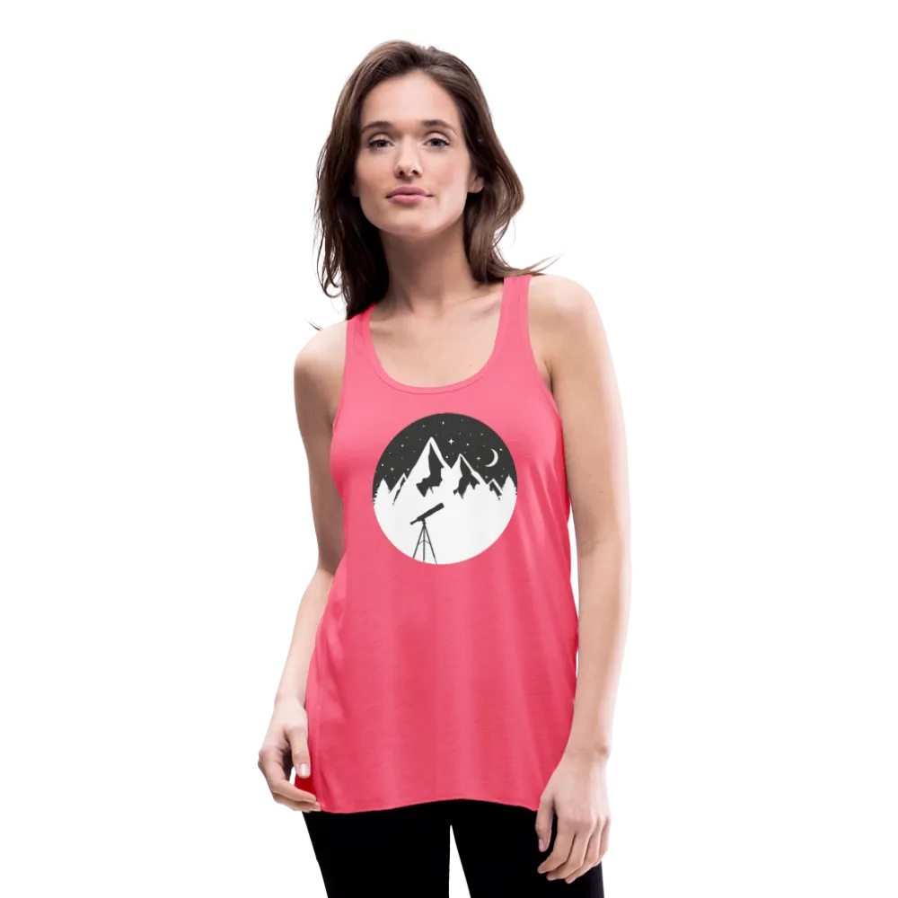 Women's Flowy Tank Top - Telescope Mountain