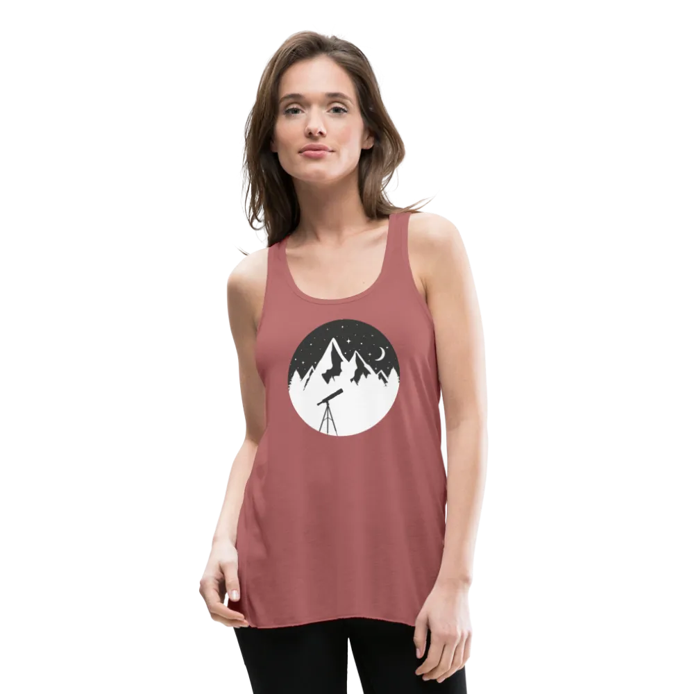 Women's Flowy Tank Top - Telescope Mountain