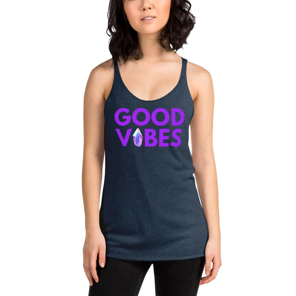 Women's Good Vibes Racerback Tank