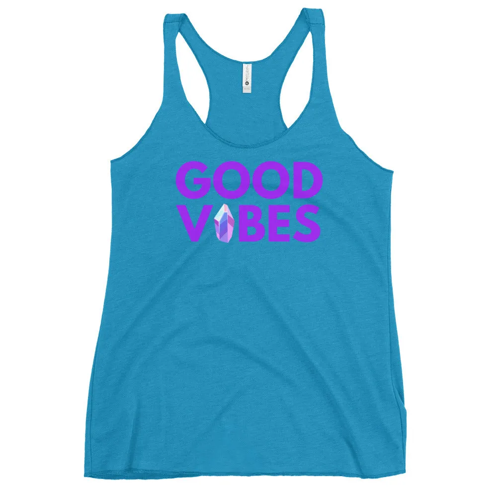 Women's Good Vibes Racerback Tank