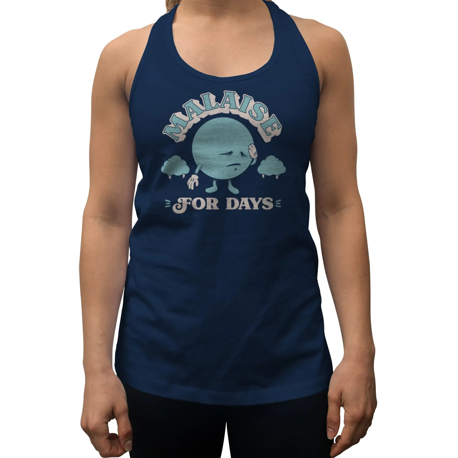 Women's Malaise For Days Racerback Tank Top