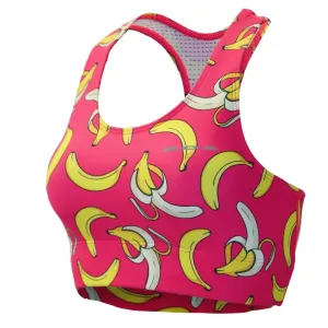 Women's Performance Sports Bra In Gone Bananas