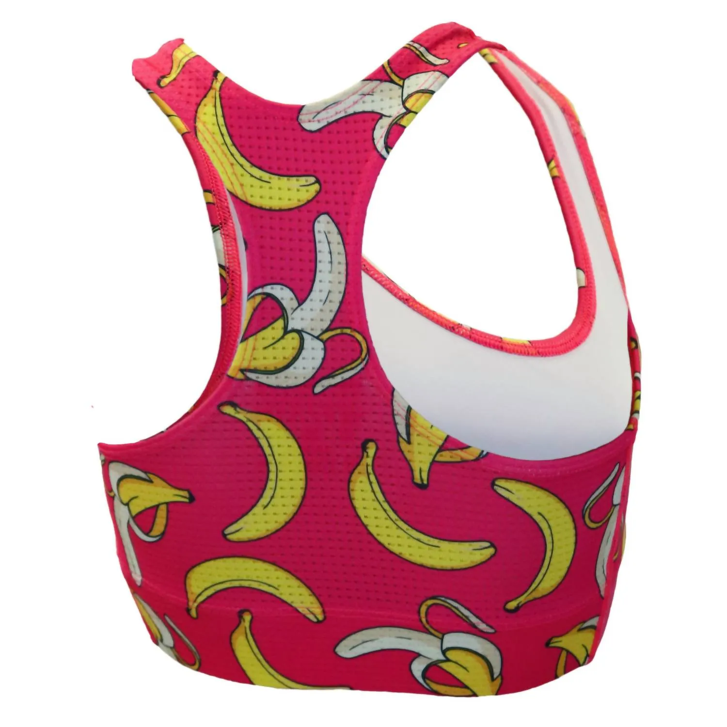 Women's Performance Sports Bra In Gone Bananas