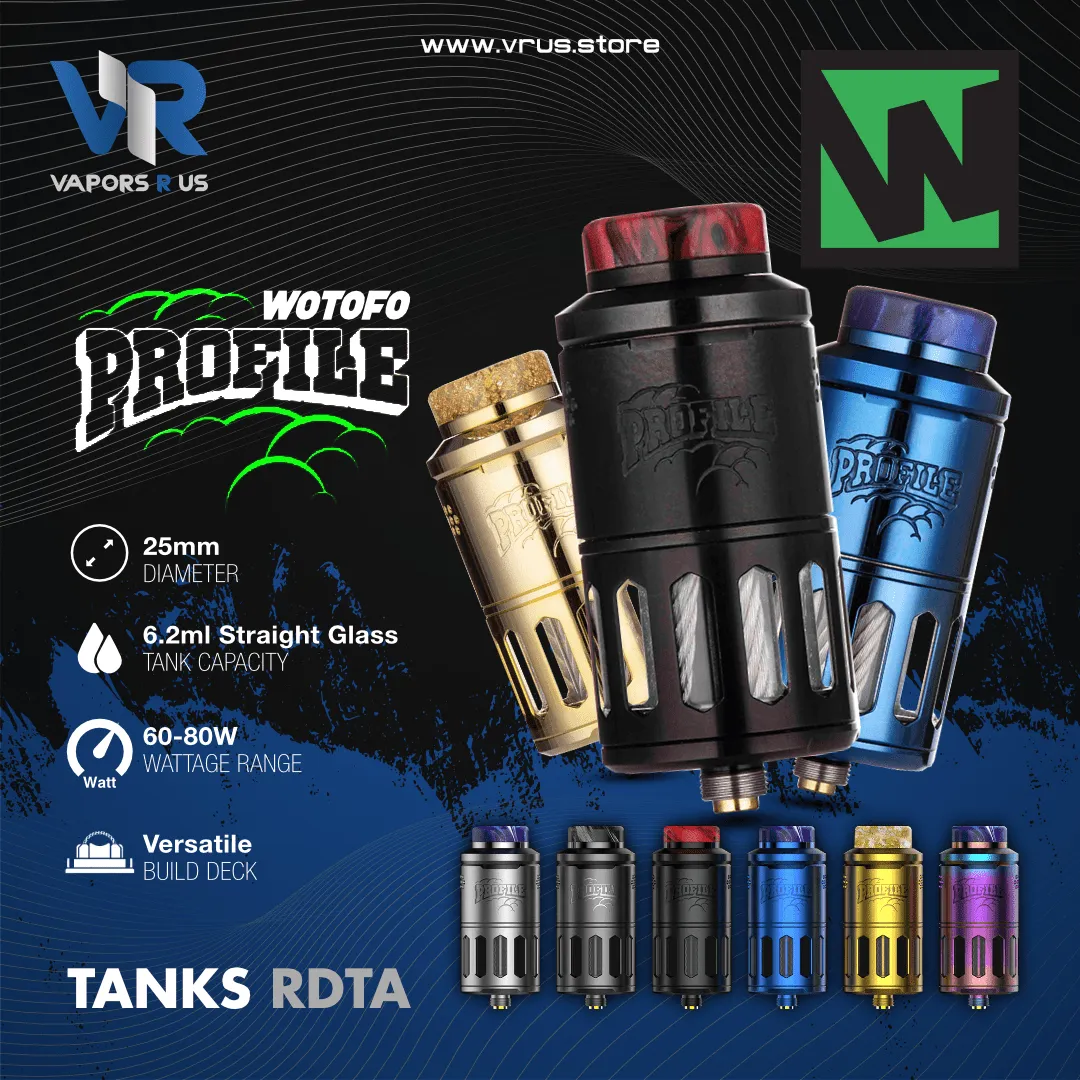 WOTOFO - Profile RDTA 25mm 6.2ml Tank