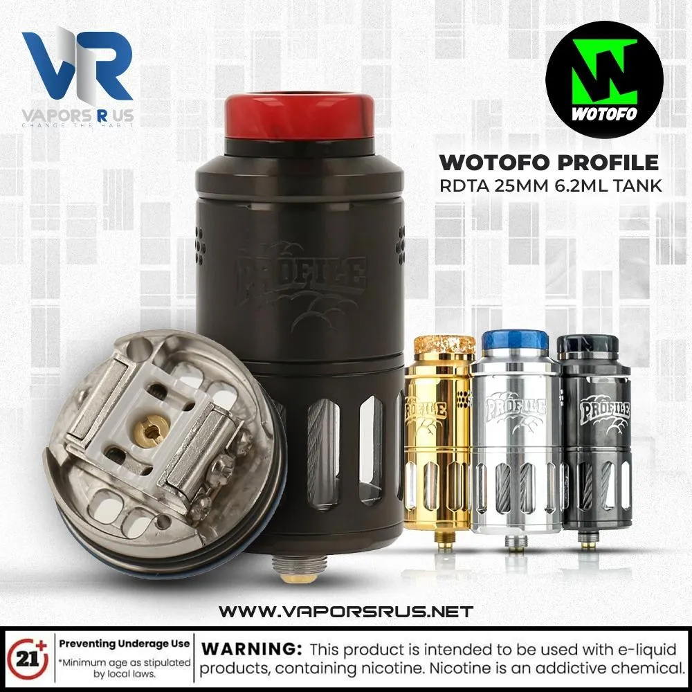 WOTOFO - Profile RDTA 25mm 6.2ml Tank
