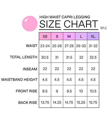 Yogalicious High Waist Ultra Soft Lightweight Capris - High Rise Yoga Pants - Alpine Iris Nude Tech