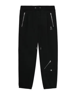 Zipper detail sweatpants
