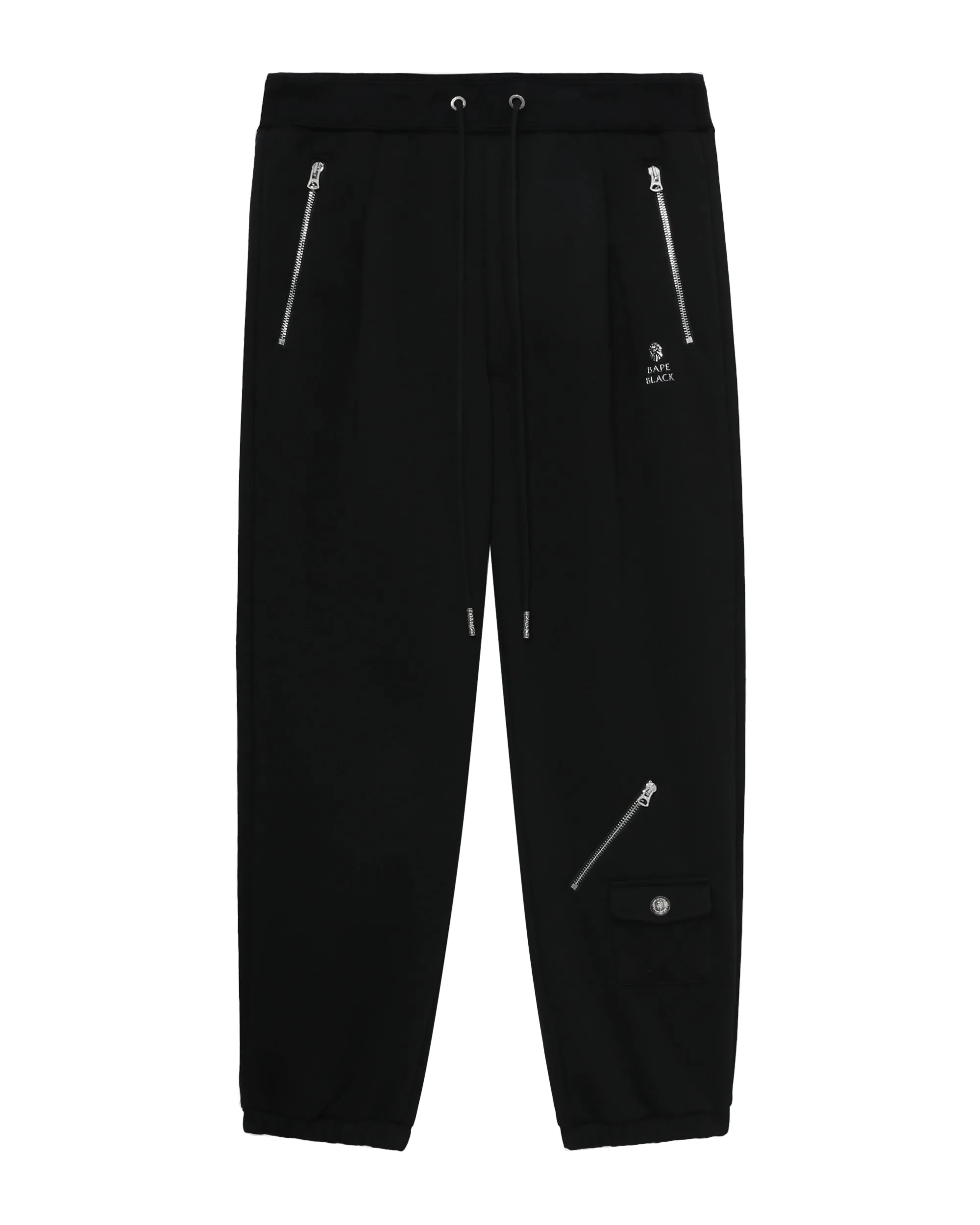 Zipper detail sweatpants